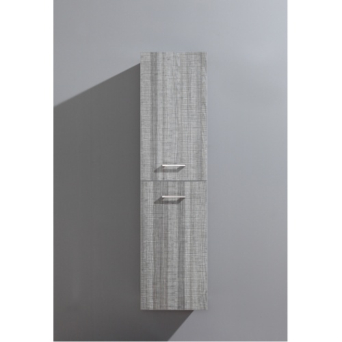 OLD Colonne de salle de bain Jupiter 135cm Bois gris scié OLD Colonne de salle de bain Jupiter 135cm Bois gris scié