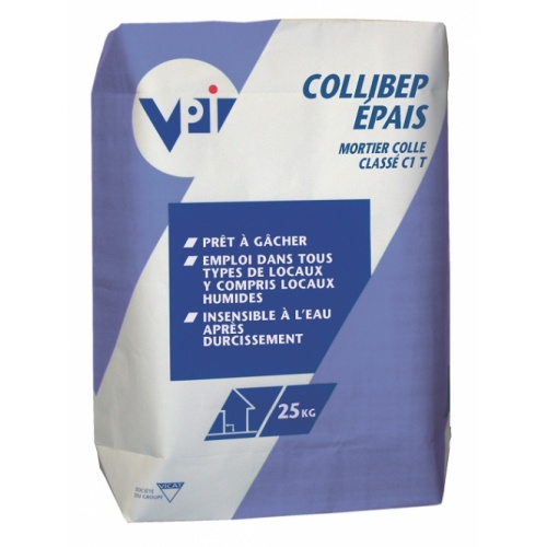 OLD - Mortier-Colle Collibep Epais Blanc sac 25 kg VPI OLD - Mortier-Colle Collibep Epais Blanc sac 25 kg VPI
