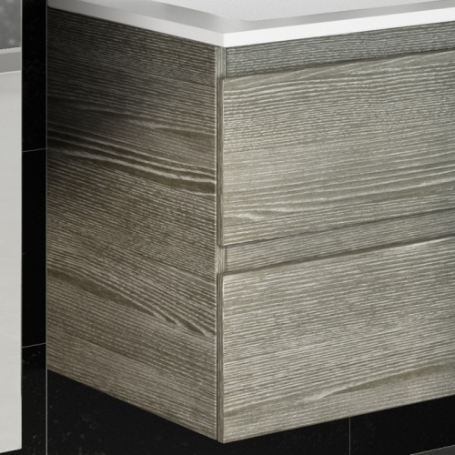 Meuble simple vasque 120 cm RIVAGE Sciée Gris Rivage sciée gris zoom 1 Meuble simple vasque 120 cm RIVAGE Sciée Gris Rivage sciée gris zoom 1