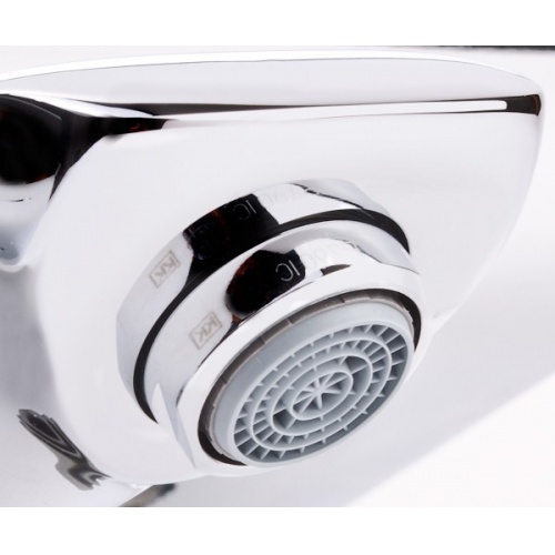 Mitigeur Bain/Douche thermostatique Blanc Ecostat Select 13141400 131141000 mousseur Mitigeur Bain/Douche thermostatique Blanc Ecostat Select 13141400 131141000 mousseur
