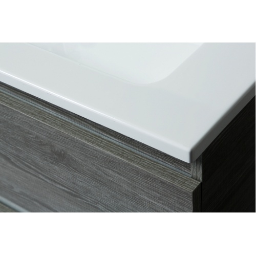 Meuble simple vasque 120 cm RIVAGE Sciée Gris Rivage détail Meuble simple vasque 120 cm RIVAGE Sciée Gris Rivage détail