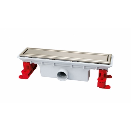 Caniveau à carreler pour petit espace 40cm Docia Caniveau à carreler pour petit espace 40cm Docia