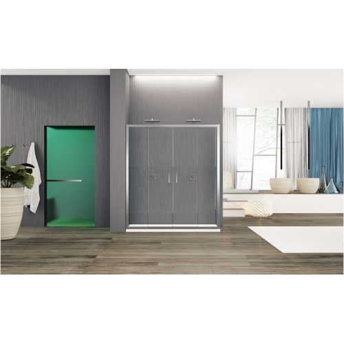 Paroi coulissante ZEPHYROS 2.0 2A Transparent - Silver - 180cm Zephyros2a 1b Paroi coulissante ZEPHYROS 2.0 2A Transparent - Silver - 180cm Zephyros2a 1b