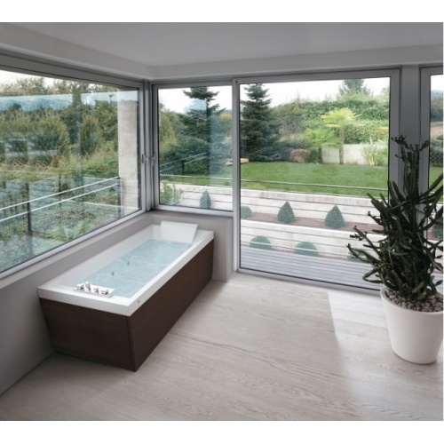 Baignoire Balnéo 190x80 Sense 4 Dream Air 3 tabliers Stratifié Wengé Sense 4 tek ambiance Baignoire Balnéo 190x80 Sense 4 Dream Air 3 tabliers Stratifié Wengé Sense 4 tek ambiance