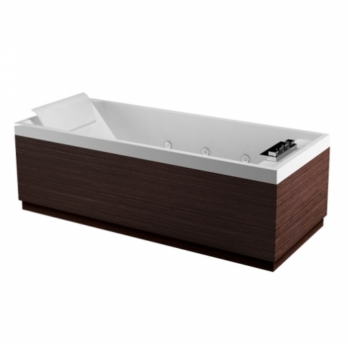 Baignoire Balnéo 190x80 Sense 4 Dream Air 3 tabliers Stratifié Wengé Sense 190x80 fin teak Baignoire Balnéo 190x80 Sense 4 Dream Air 3 tabliers Stratifié Wengé Sense 190x80 fin teak