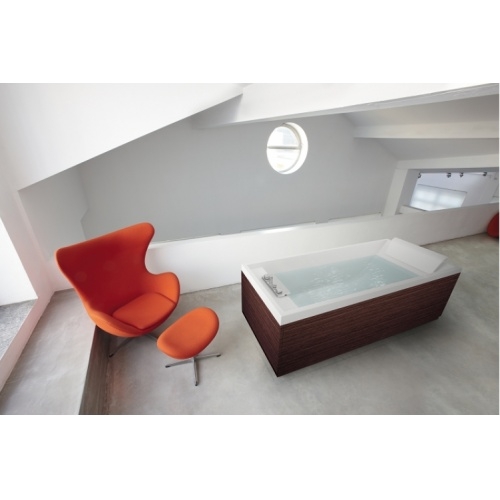 Baignoire Balnéo 190x80 Sense 4 Dream Air 3 tabliers Stratifié Wengé Sense3 standard teak acqua Baignoire Balnéo 190x80 Sense 4 Dream Air 3 tabliers Stratifié Wengé Sense3 standard teak acqua