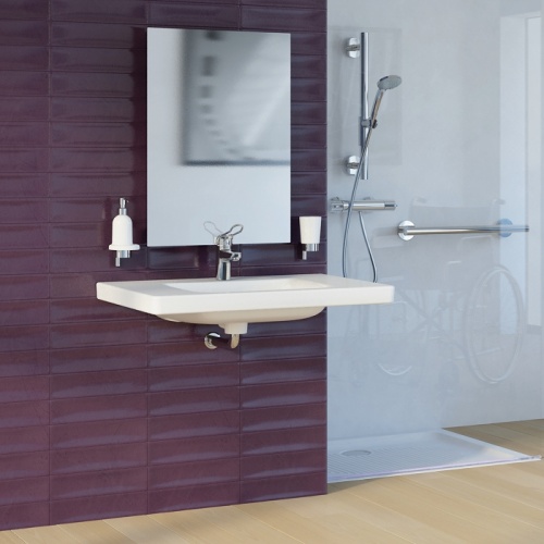 Lavabo-plan 80 cm Connect Freedom E548401ambiance zoom 2 Lavabo-plan 80 cm Connect Freedom E548401ambiance zoom 2
