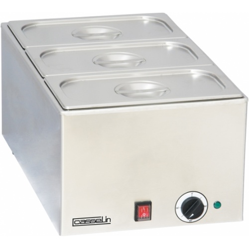 Bain Marie avec 3 bacs GN 1/3 CBM3