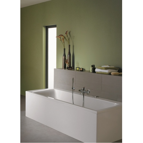 Baignoire rectangulaire nue Connect 170x75 avec trop plein caché E019701 ambiance copie Baignoire rectangulaire nue Connect 170x75 avec trop plein caché E019701 ambiance copie