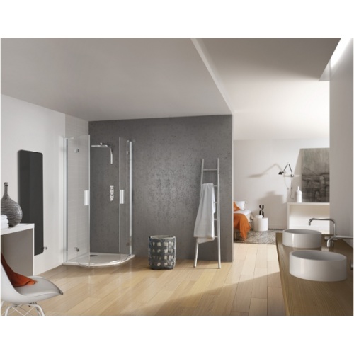 Paroi de douche 1/4 Rond 90x90 Kinespace Kinespace r tn Paroi de douche 1/4 Rond 90x90 Kinespace Kinespace r tn