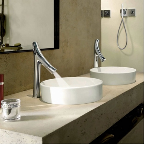 Mitigeur lavabo Design mi-haut Axor Starck Organic 12012000 30092 Mitigeur lavabo Design mi-haut Axor Starck Organic 12012000 30092