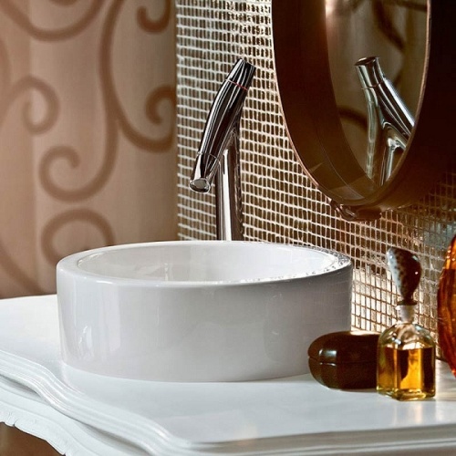 Mitigeur lavabo Design haut Axor Starck Organic 12013000 12013000 ambiance Mitigeur lavabo Design haut Axor Starck Organic 12013000 12013000 ambiance