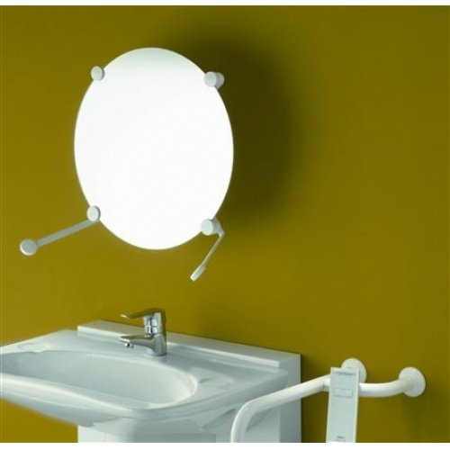 Support miroir orientable multidirectionnel Blanc Art3305395 nuff01 Support miroir orientable multidirectionnel Blanc Art3305395 nuff01