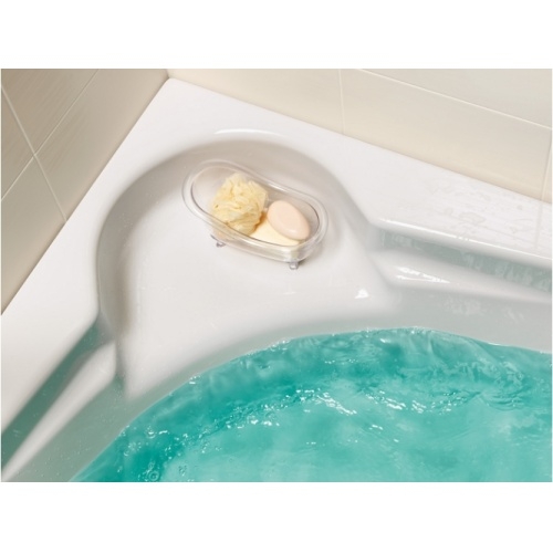 Pack baignoire d'angle VENUS 140x140 avec tablier S301 038 ambiance 3 Pack baignoire d'angle VENUS 140x140 avec tablier S301 038 ambiance 3