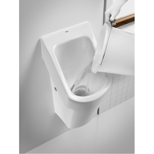 Varile - Urinal, Pissuar Wasserlos, Urinalbecken PVC mit Ablaufschlauch