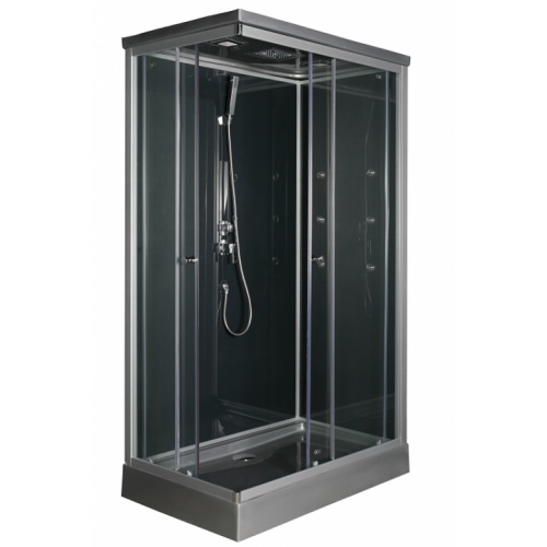 Cabine de douche rectangulaire 120x80cm Solea**