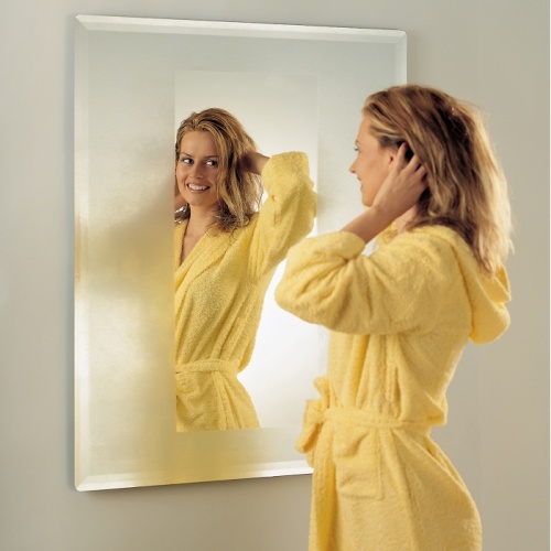 Plaque anti-buée pour miroir, 300 x 250mm