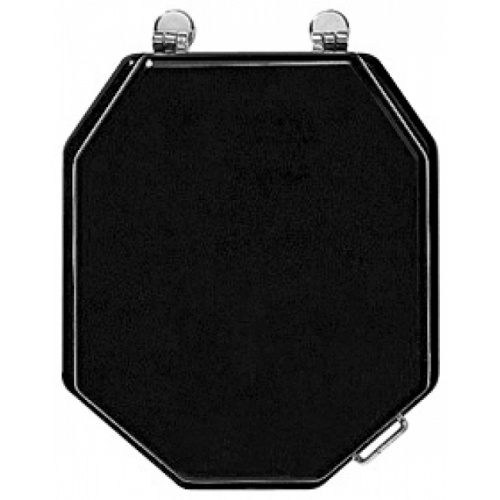 Cuvette WC noir avec réservoir haut rétro Ascott sortie horizontale Ascott ceramique noir 68717 abattant Cuvette WC noir avec réservoir haut rétro Ascott sortie horizontale Ascott ceramique noir 68717 abattant