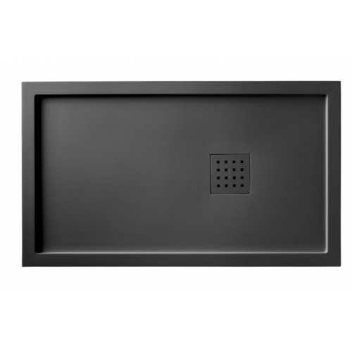 Receveur de douche LISO ENMARCADO Graphite - 100x120cm Liso enmarcado graphite Receveur de douche LISO ENMARCADO Graphite - 100x120cm Liso enmarcado graphite
