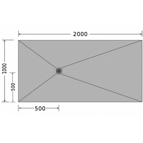 Receveur JACKOBOARD Aqua Décentré 200X100 SV 843c80c01b2000 Receveur JACKOBOARD Aqua Décentré 200X100 SV 843c80c01b2000