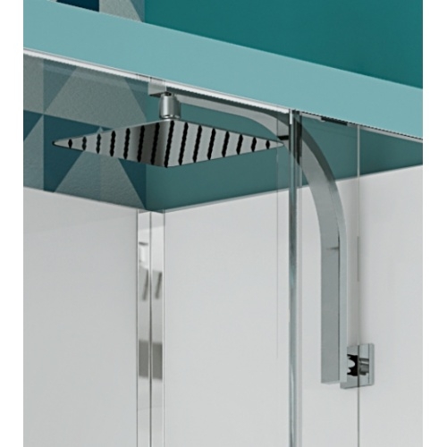 Cabine de douche EDEN+ Receveur 18 cm - Portes coulissantes - 100x80cm Zoom douche pluie eden+ Cabine de douche EDEN+ Receveur 18 cm - Portes coulissantes - 100x80cm Zoom douche pluie eden+
