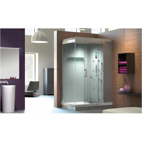 Cabine à recirculation d'eau Kinejet Rectangle Hydromassante 120 x 90 cm Kinejet 120x90 Cabine à recirculation d'eau Kinejet Rectangle Hydromassante 120 x 90 cm Kinejet 120x90