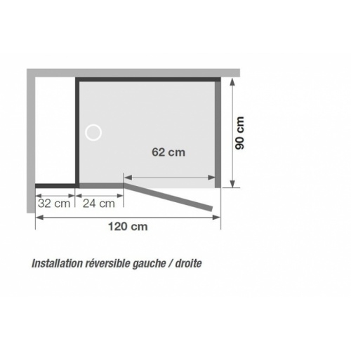 Cabine à recirculation d'eau Kinejet Rectangle Hydromassante 120 x 90 cm Côte sol kinejet 120 x 90 Cabine à recirculation d'eau Kinejet Rectangle Hydromassante 120 x 90 cm Côte sol kinejet 120 x 90