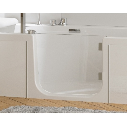 Combiné Bain/Douche DUO adapté PMR et Séniors, 170x75 cm - Tête à Gauche Duo pack zoom porte Combiné Bain/Douche DUO adapté PMR et Séniors, 170x75 cm - Tête à Gauche Duo pack zoom porte