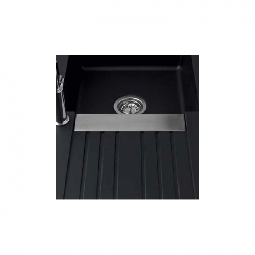 Evier Trévise 1 grande cuve - Noir Ev296 zoom Evier Trévise 1 grande cuve - Noir Ev296 zoom