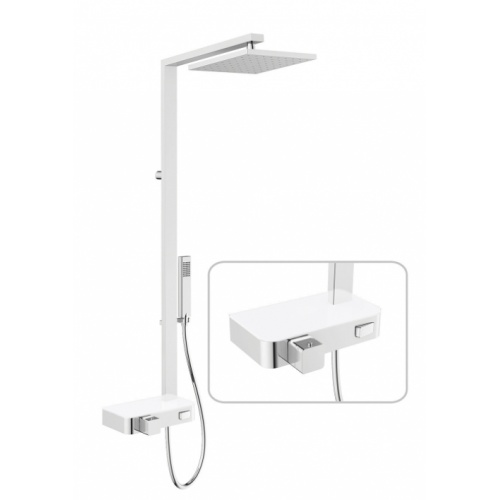 Colonne de douche FLOW Blanc - Novellini Colonne de douche FLOW Blanc - Novellini
