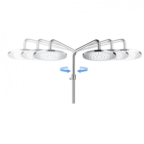 Colonne de douche Even T Round de Roca* Colonne event t round orientable 2 Colonne de douche Even T Round de Roca* Colonne event t round orientable 2