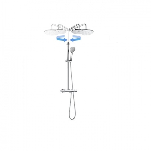 Colonne de douche Even T Round de Roca* Colonne event t round orientable Colonne de douche Even T Round de Roca* Colonne event t round orientable