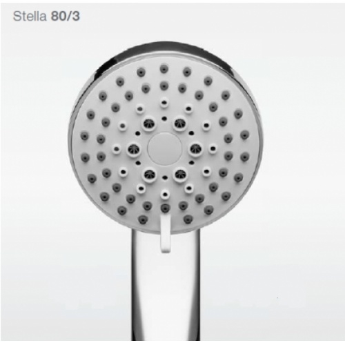 Set de douche Stella 8 cm de Roca 3 jets* Douchette stella 80 3 zoom Set de douche Stella 8 cm de Roca 3 jets* Douchette stella 80 3 zoom