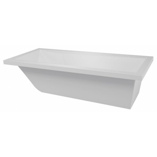 Baignoire rectangulaire CALOS 150x70 sans tablier - Blanc Mat Calos stock 1 Baignoire rectangulaire CALOS 150x70 sans tablier - Blanc Mat Calos stock 1