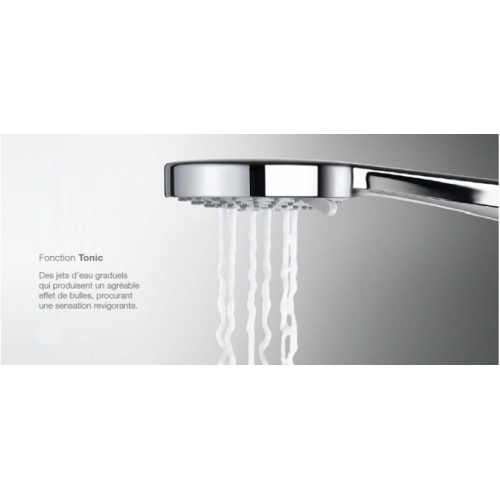 Set de douche Stella 8 cm de Roca 3 jets* Douchette stella tonic Set de douche Stella 8 cm de Roca 3 jets* Douchette stella tonic