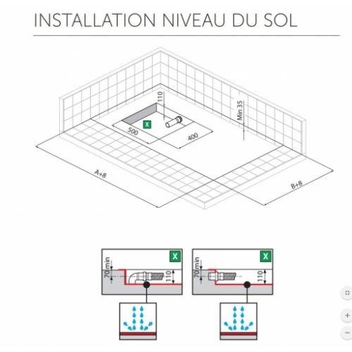 Receveur Extraplat NOVOSOLID Blanc Mat 140x100 cm Installation au niveau du sol NOVOSOLID Receveur Extraplat NOVOSOLID Blanc Mat 140x100 cm Installation au niveau du sol NOVOSOLID