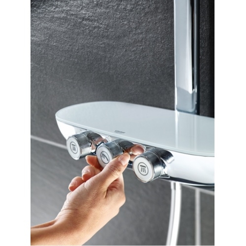 Colonne de douche thermostatique Rainshower System Smartcontrol 360 Duo - Grohe** Smartcontrol 360 duo zoom reglage 2