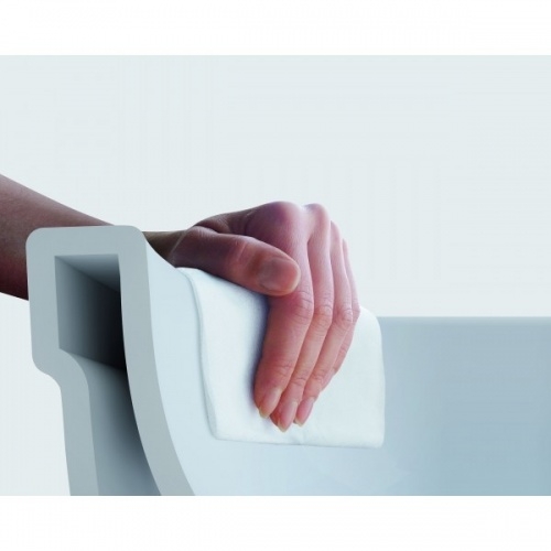 Old - Pack WC Grohe Rapid SL + Cuvette D-Light Vitraflush 2.0 + Plaque Chromée Nettoyage vitra sans bride