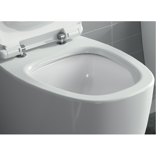 Cuvette suspendue sans bride DEA AquaBlade Blanc Mat Cuvette dea aquablade zoom