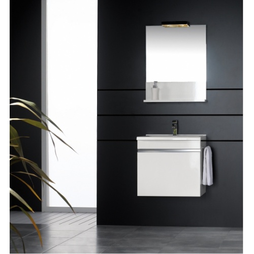 Meuble vasque 60cm avec miroir et éclairage Luxus de Bloc Miroir Meuble vasque 60cm avec miroir et éclairage Luxus de Bloc Miroir