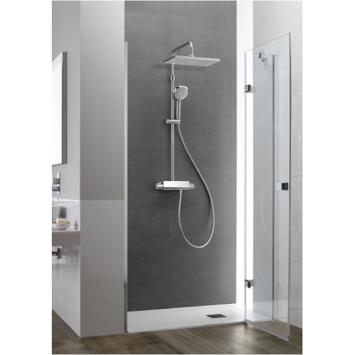 Colonne Douche Thermostatique Deck-T Square - Roca Deck t square ambiance Colonne Douche Thermostatique Deck-T Square - Roca Deck t square ambiance