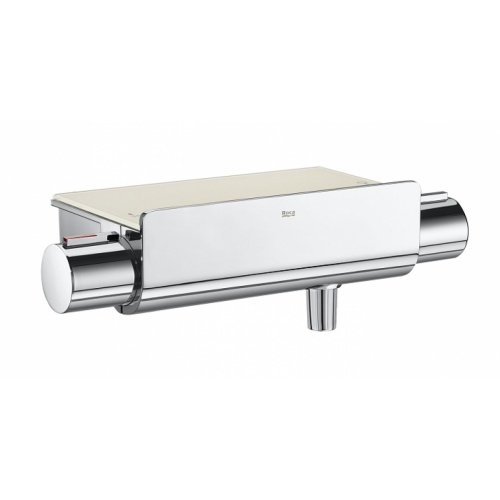 Colonne Douche Thermostatique Deck-T Square - Roca Mitigeur deck t 2000 zoom Colonne Douche Thermostatique Deck-T Square - Roca Mitigeur deck t 2000 zoom