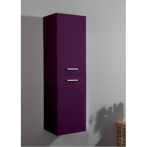 Colonne de salle de bain Saturn 2.0 135cm Aubergine