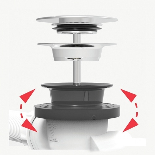 Vidage de baignoire automatique à câble ABS Réf 5820 00 582000 6 vidage bain Vidage de baignoire automatique à câble ABS Réf 5820 00 582000 6 vidage bain