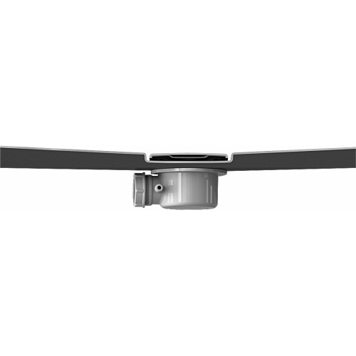 Receveur 1/4 rond Kinesurf Blanc extra-plat - 90x90 Bonde kinesurf 4 cm