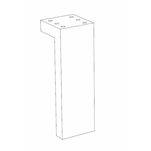 Meuble simple vasque TRENDY 90 cm Cristal Argile Pieds trendy Meuble simple vasque TRENDY 90 cm Cristal Argile Pieds trendy