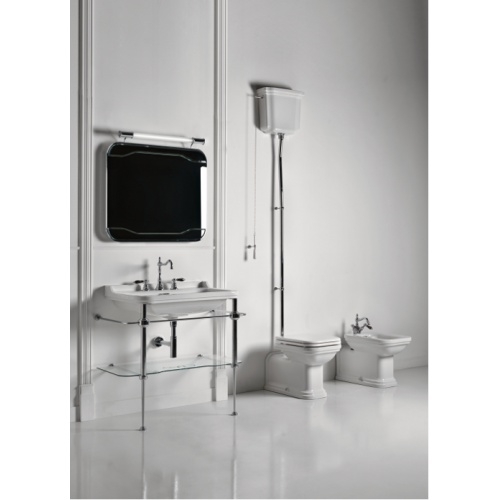 Ens. lavabo rétro 80 cm 3 trous + Colonne céramique WALDORF Wd91951 amb Ens. lavabo rétro 80 cm 3 trous + Colonne céramique WALDORF Wd91951 amb