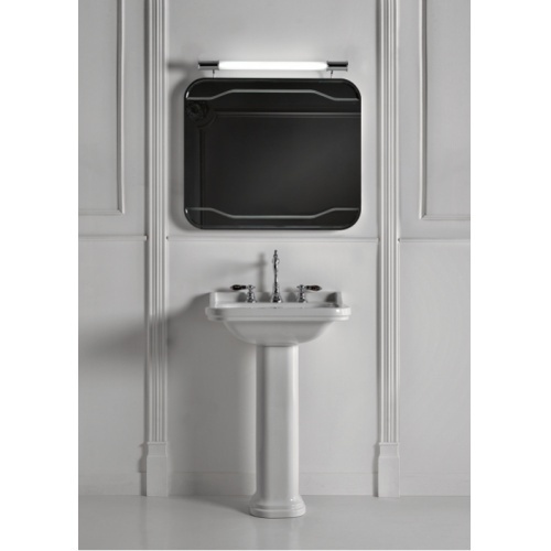 Ens. lavabo rétro 80 cm 3 trous + Colonne céramique WALDORF Wd4170 amb Ens. lavabo rétro 80 cm 3 trous + Colonne céramique WALDORF Wd4170 amb