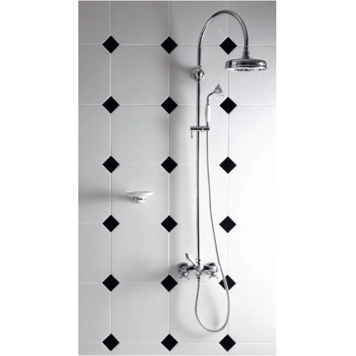 Colonne de douche mélangeur CHAMBORD rétro Chromé - CH17351 Amb Colonne de douche mélangeur CHAMBORD rétro Chromé - CH17351 Amb