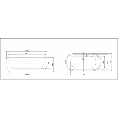 Baignoire îlot NASSAU** Nassau Baignoire îlot NASSAU** Nassau